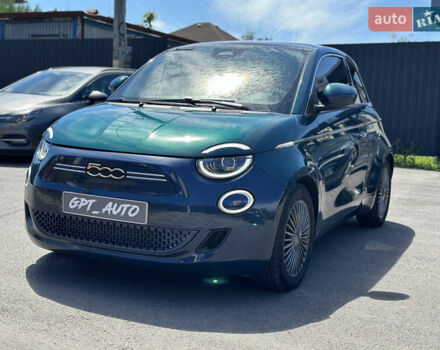 Зеленый Фиат 500e, объемом двигателя 0 л и пробегом 29 тыс. км за 15400 $, фото 1 на Automoto.ua