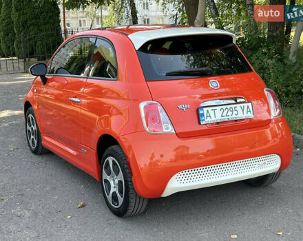 Оранжевый Фиат 500e, объемом двигателя 0 л и пробегом 168 тыс. км за 4550 $, фото 7 на Automoto.ua