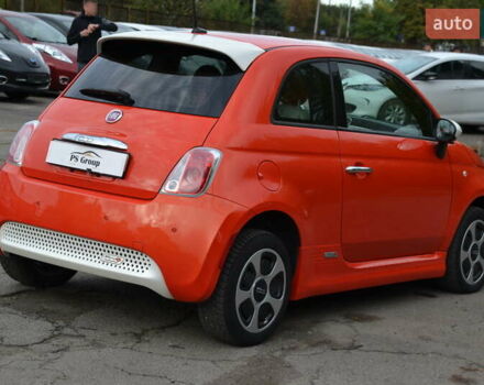 Оранжевый Фиат 500e, объемом двигателя 0 л и пробегом 57 тыс. км за 6999 $, фото 6 на Automoto.ua