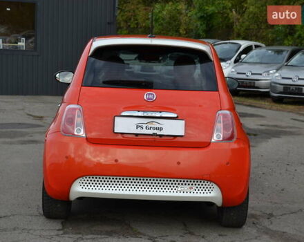 Оранжевый Фиат 500e, объемом двигателя 0 л и пробегом 57 тыс. км за 6999 $, фото 8 на Automoto.ua