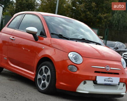 Оранжевый Фиат 500e, объемом двигателя 0 л и пробегом 57 тыс. км за 6999 $, фото 4 на Automoto.ua