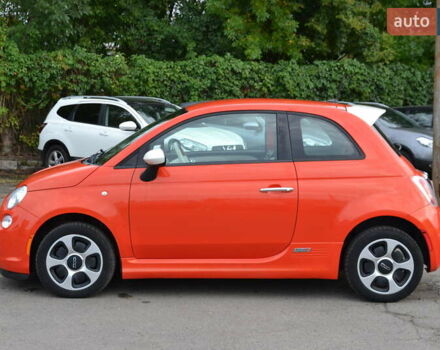 Оранжевый Фиат 500e, объемом двигателя 0 л и пробегом 57 тыс. км за 6999 $, фото 11 на Automoto.ua
