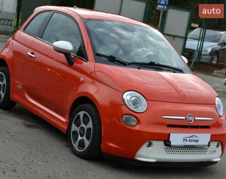 Оранжевый Фиат 500e, объемом двигателя 0 л и пробегом 57 тыс. км за 6999 $, фото 3 на Automoto.ua