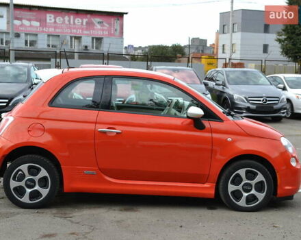 Оранжевый Фиат 500e, объемом двигателя 0 л и пробегом 57 тыс. км за 6999 $, фото 5 на Automoto.ua