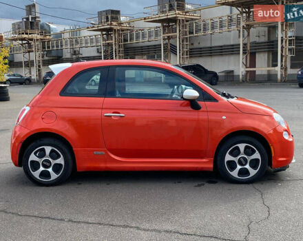 Оранжевый Фиат 500e, объемом двигателя 0 л и пробегом 55 тыс. км за 7700 $, фото 3 на Automoto.ua