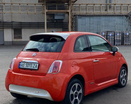 Оранжевый Фиат 500e, объемом двигателя 0 л и пробегом 55 тыс. км за 7700 $, фото 2 на Automoto.ua
