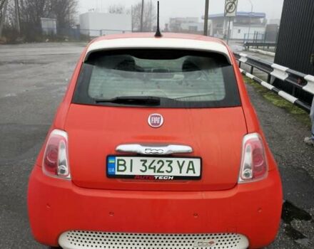Оранжевый Фиат 500e, объемом двигателя 0 л и пробегом 75 тыс. км за 7000 $, фото 4 на Automoto.ua