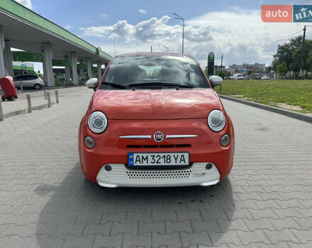 Оранжевый Фиат 500e, объемом двигателя 0 л и пробегом 36 тыс. км за 7550 $, фото 2 на Automoto.ua