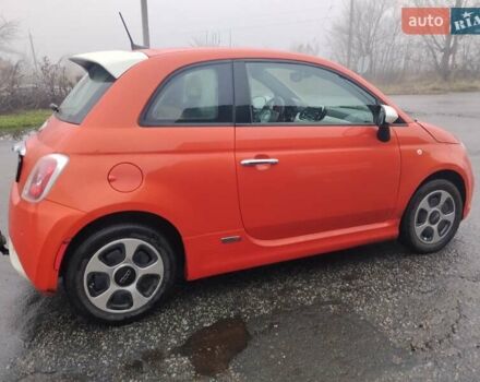 Оранжевый Фиат 500e, объемом двигателя 0 л и пробегом 75 тыс. км за 7000 $, фото 1 на Automoto.ua