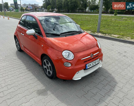 Оранжевый Фиат 500e, объемом двигателя 0 л и пробегом 36 тыс. км за 7800 $, фото 9 на Automoto.ua