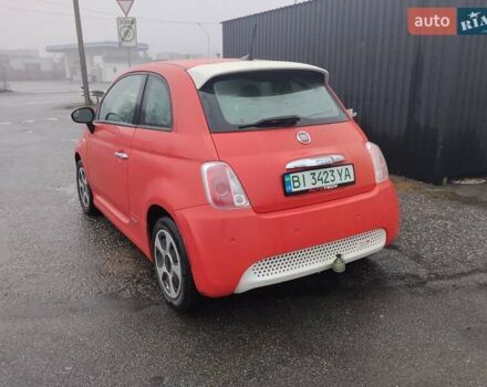 Оранжевый Фиат 500e, объемом двигателя 0 л и пробегом 75 тыс. км за 7000 $, фото 3 на Automoto.ua