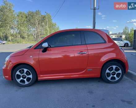 Оранжевый Фиат 500e, объемом двигателя 0 л и пробегом 101 тыс. км за 7300 $, фото 1 на Automoto.ua