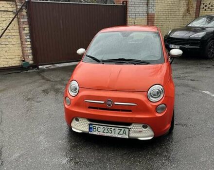 Оранжевый Фиат 500e, объемом двигателя 0 л и пробегом 118 тыс. км за 7000 $, фото 1 на Automoto.ua