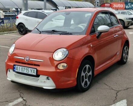 Оранжевый Фиат 500e, объемом двигателя 0 л и пробегом 130 тыс. км за 7900 $, фото 1 на Automoto.ua