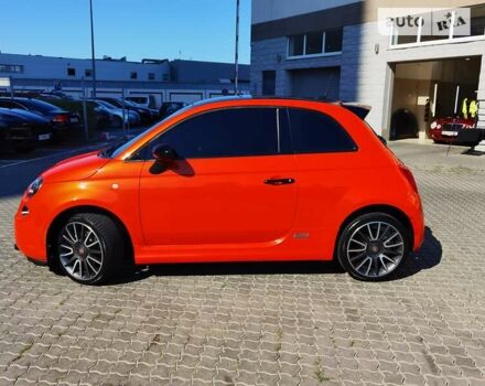 Оранжевый Фиат 500e, объемом двигателя 0 л и пробегом 72 тыс. км за 10000 $, фото 2 на Automoto.ua