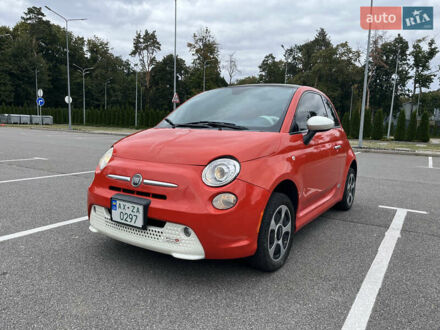 Оранжевый Фиат 500e, объемом двигателя 0 л и пробегом 129 тыс. км за 5800 $, фото 1 на Automoto.ua