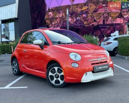 Оранжевый Фиат 500e, объемом двигателя 0 л и пробегом 123 тыс. км за 5690 $, фото 1 на Automoto.ua