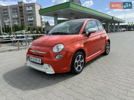 Оранжевый Фиат 500e, объемом двигателя 0 л и пробегом 36 тыс. км за 7800 $, фото 1 на Automoto.ua