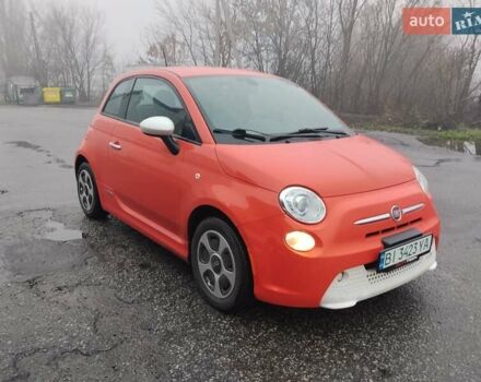 Оранжевый Фиат 500e, объемом двигателя 0 л и пробегом 75 тыс. км за 7000 $, фото 1 на Automoto.ua