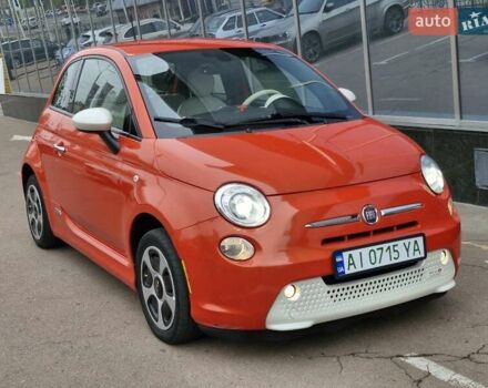 Оранжевый Фиат 500e, объемом двигателя 0 л и пробегом 130 тыс. км за 7900 $, фото 1 на Automoto.ua