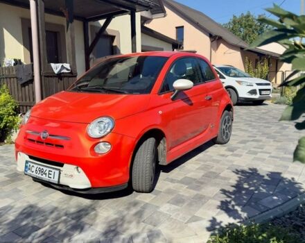 Помаранчевий Фіат 500e, об'ємом двигуна 0 л та пробігом 85 тис. км за 8300 $, фото 1 на Automoto.ua