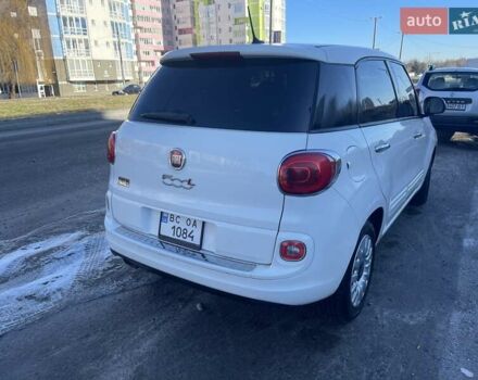 Белый Фиат 500L, объемом двигателя 1.4 л и пробегом 94 тыс. км за 6700 $, фото 10 на Automoto.ua
