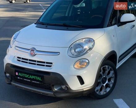 Фиат 500L 2015 в Киеве на Automoto.ua Белый Фиат 500L, объемом двигателя 1.25 л и пробегом 53 тыс. км за 10990 $, фото 3 на Automoto.ua