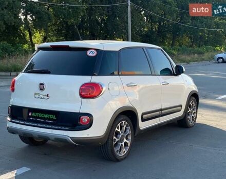 Белый Фиат 500L, объемом двигателя 1.25 л и пробегом 53 тыс. км за 10990 $, фото 10 на Automoto.ua