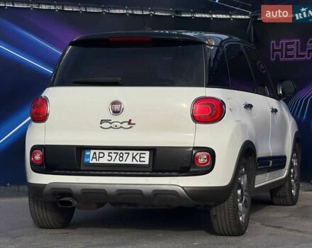 Белый Фиат 500L, объемом двигателя 1.37 л и пробегом 124 тыс. км за 9299 $, фото 4 на Automoto.ua