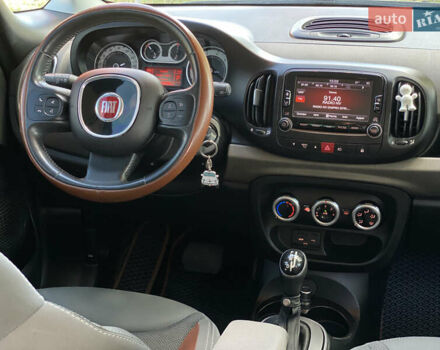 Черный Фиат 500L, объемом двигателя 1.37 л и пробегом 249 тыс. км за 7200 $, фото 13 на Automoto.ua