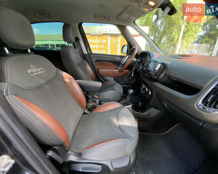 Черный Фиат 500L, объемом двигателя 1.37 л и пробегом 249 тыс. км за 7200 $, фото 12 на Automoto.ua