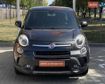 Черный Фиат 500L, объемом двигателя 1.37 л и пробегом 249 тыс. км за 7200 $, фото 1 на Automoto.ua