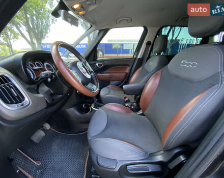 Черный Фиат 500L, объемом двигателя 1.37 л и пробегом 249 тыс. км за 7200 $, фото 9 на Automoto.ua