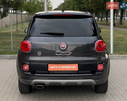 Черный Фиат 500L, объемом двигателя 1.37 л и пробегом 249 тыс. км за 7200 $, фото 5 на Automoto.ua