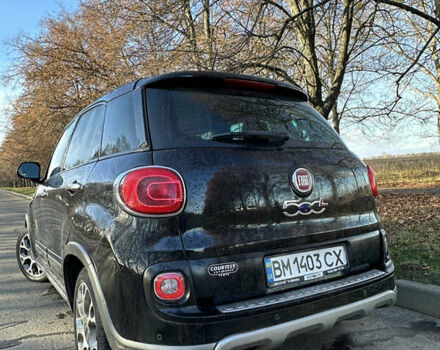 Черный Фиат 500L, объемом двигателя 1.4 л и пробегом 132 тыс. км за 8300 $, фото 28 на Automoto.ua