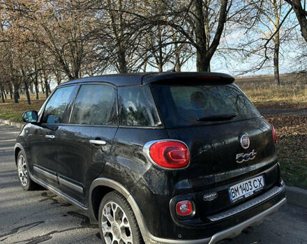Черный Фиат 500L, объемом двигателя 1.4 л и пробегом 132 тыс. км за 8300 $, фото 5 на Automoto.ua