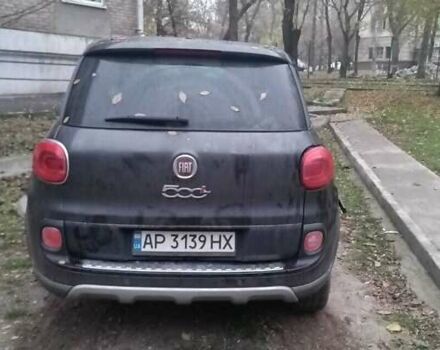 Черный Фиат 500L, объемом двигателя 1.3 л и пробегом 191 тыс. км за 3000 $, фото 1 на Automoto.ua