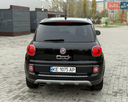 Черный Фиат 500L, объемом двигателя 1.37 л и пробегом 133 тыс. км за 10500 $, фото 7 на Automoto.ua