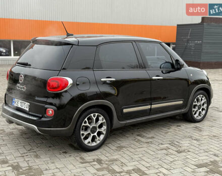 Черный Фиат 500L, объемом двигателя 1.37 л и пробегом 133 тыс. км за 10500 $, фото 5 на Automoto.ua