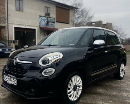 Черный Фиат 500L, объемом двигателя 1.37 л и пробегом 94 тыс. км за 8400 $, фото 1 на Automoto.ua