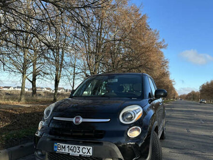 Черный Фиат 500L, объемом двигателя 1.4 л и пробегом 132 тыс. км за 8300 $, фото 1 на Automoto.ua