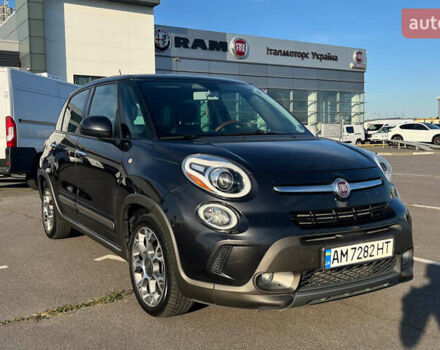 Чорний Фіат 500L, об'ємом двигуна 1.37 л та пробігом 151 тис. км за 9100 $, фото 1 на Automoto.ua