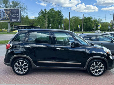 Черный Фиат 500L, объемом двигателя 1.37 л и пробегом 76 тыс. км за 8000 $, фото 1 на Automoto.ua