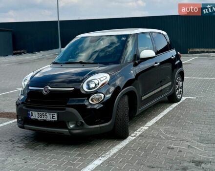 Черный Фиат 500L, объемом двигателя 1.37 л и пробегом 105 тыс. км за 11000 $, фото 1 на Automoto.ua