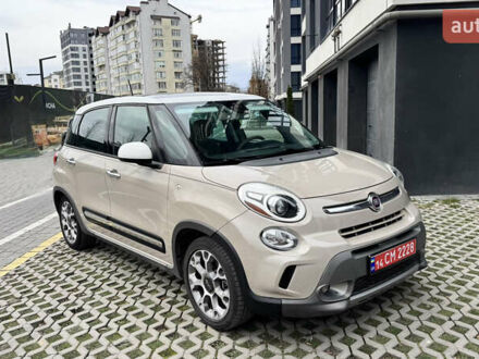 Коричневый Фиат 500L, объемом двигателя 1.4 л и пробегом 56 тыс. км за 11500 $, фото 1 на Automoto.ua