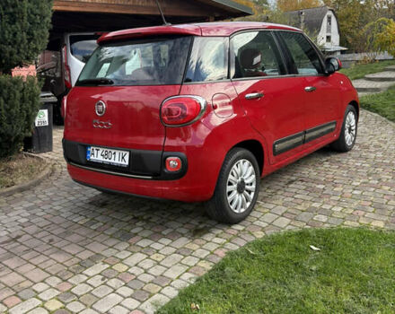 Красный Фиат 500L, объемом двигателя 0.88 л и пробегом 95 тыс. км за 9499 $, фото 1 на Automoto.ua