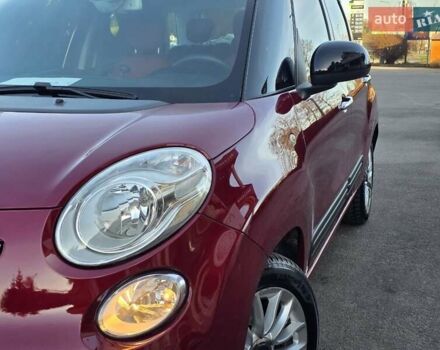 Красный Фиат 500L, объемом двигателя 1.3 л и пробегом 83 тыс. км за 8499 $, фото 17 на Automoto.ua