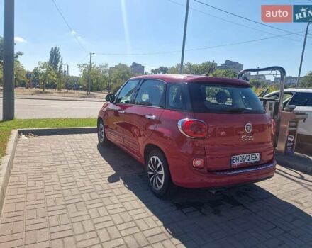 Красный Фиат 500L, объемом двигателя 1.4 л и пробегом 305 тыс. км за 7200 $, фото 7 на Automoto.ua