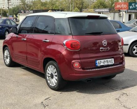 Красный Фиат 500L, объемом двигателя 1.4 л и пробегом 177 тыс. км за 9450 $, фото 4 на Automoto.ua
