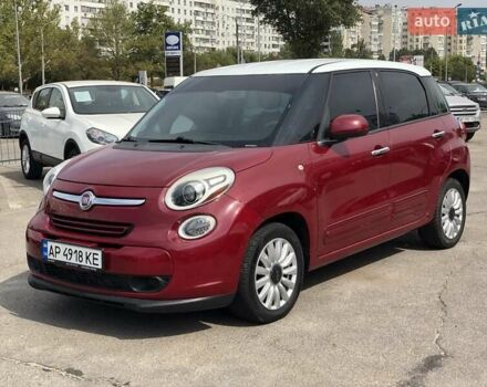 Красный Фиат 500L, объемом двигателя 1.4 л и пробегом 177 тыс. км за 9450 $, фото 2 на Automoto.ua